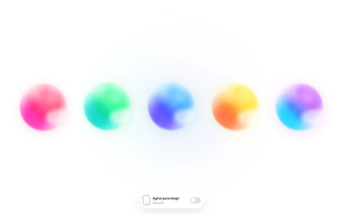 Cinco colores, un premio